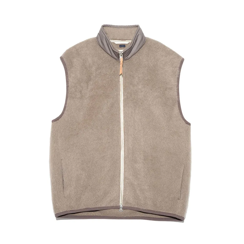 Nanamica Zip-Up Mohair Vest