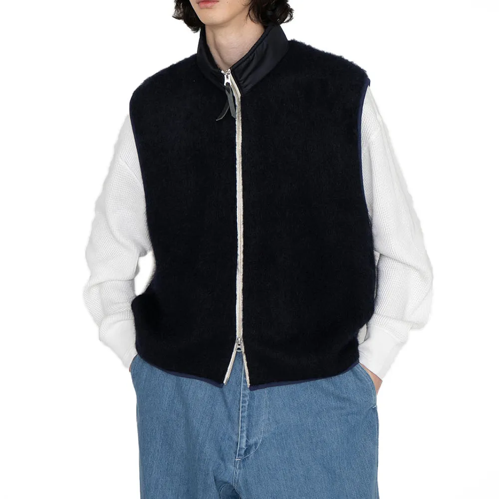 Nanamica Zip-Up Mohair Vest