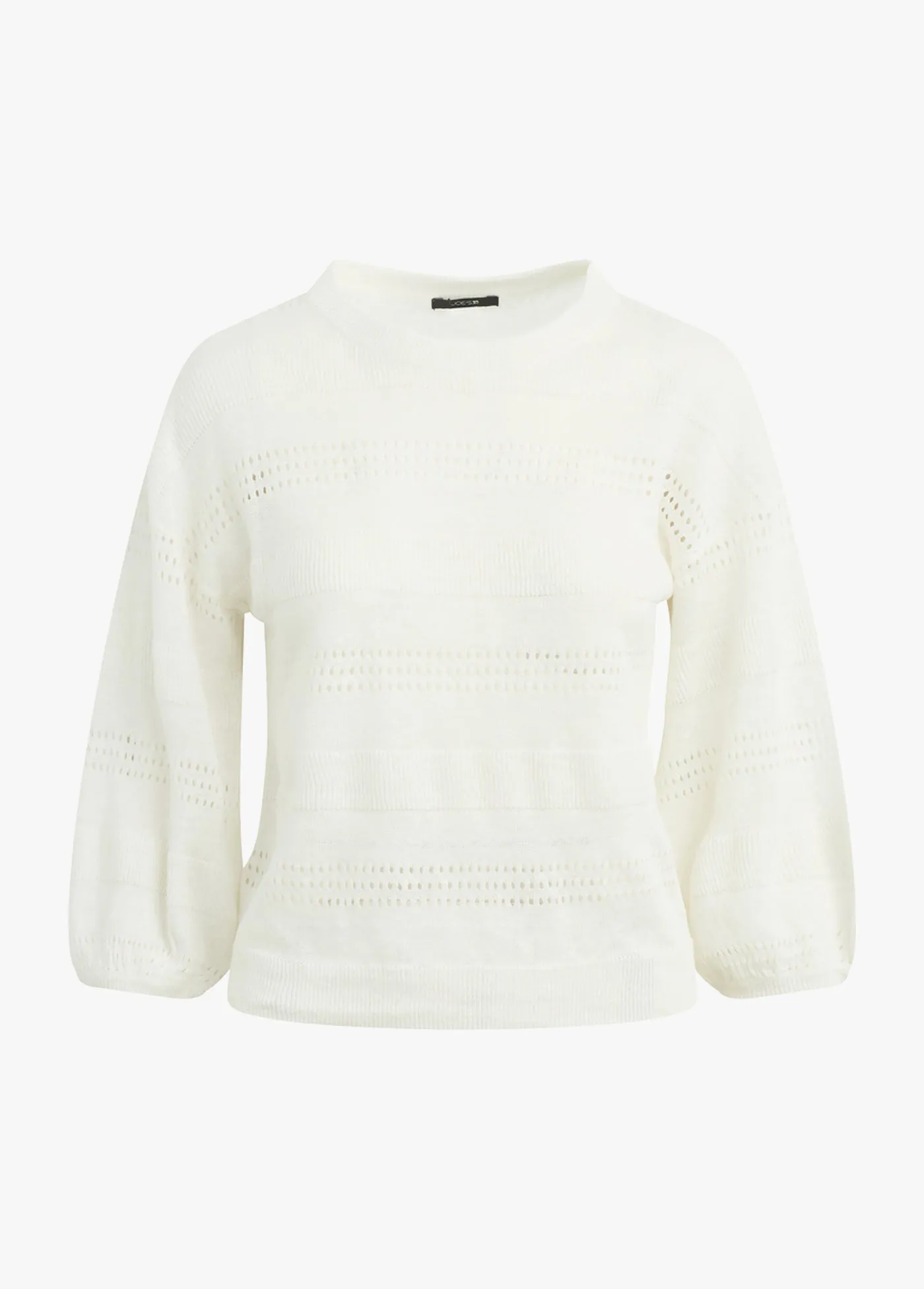 NARA POINTELLE PULLOVER SWEATER