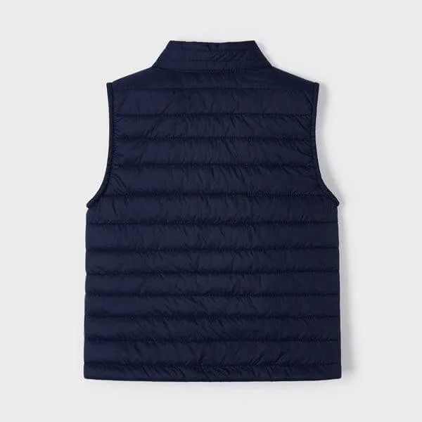 NAVY BOYS KNITTED VEST