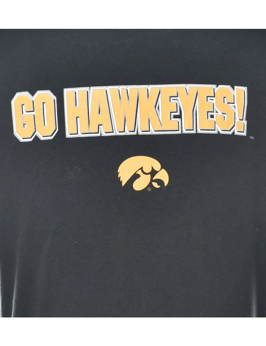 NCAA Go Hawkeyes Sports T-shirt - XL