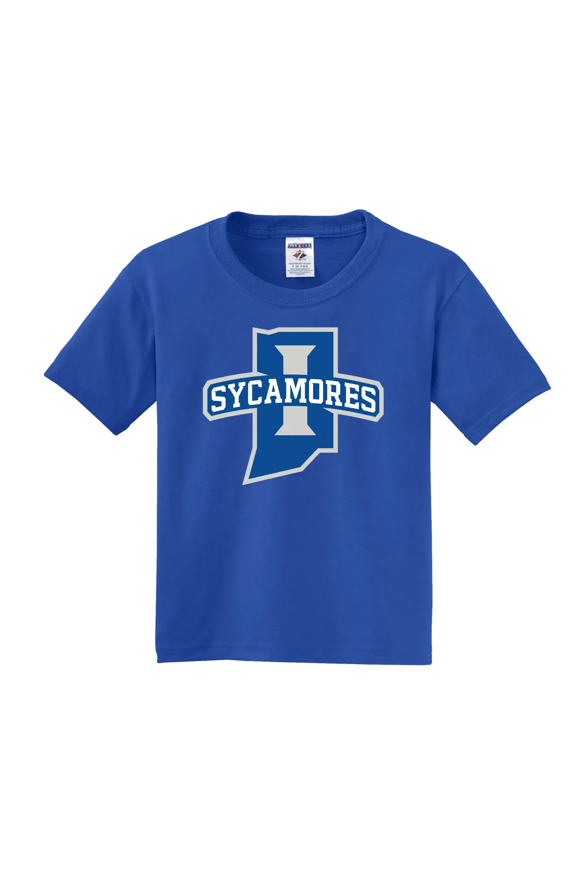 New Sycamores JERZEES® - Youth Dri-Power® Active 50/50 Cotton/Poly T-Shirt