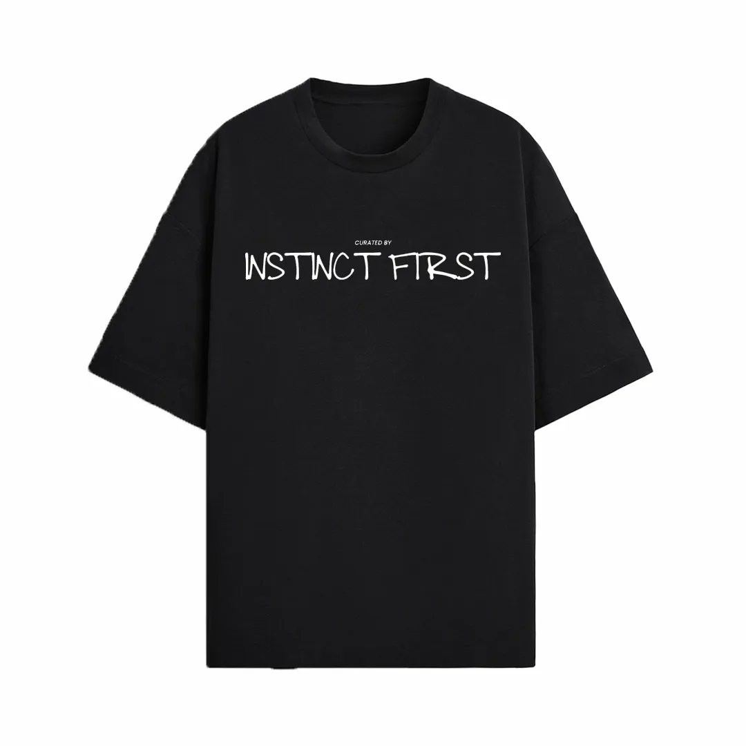 Nobl Oversized T-shirt- Black