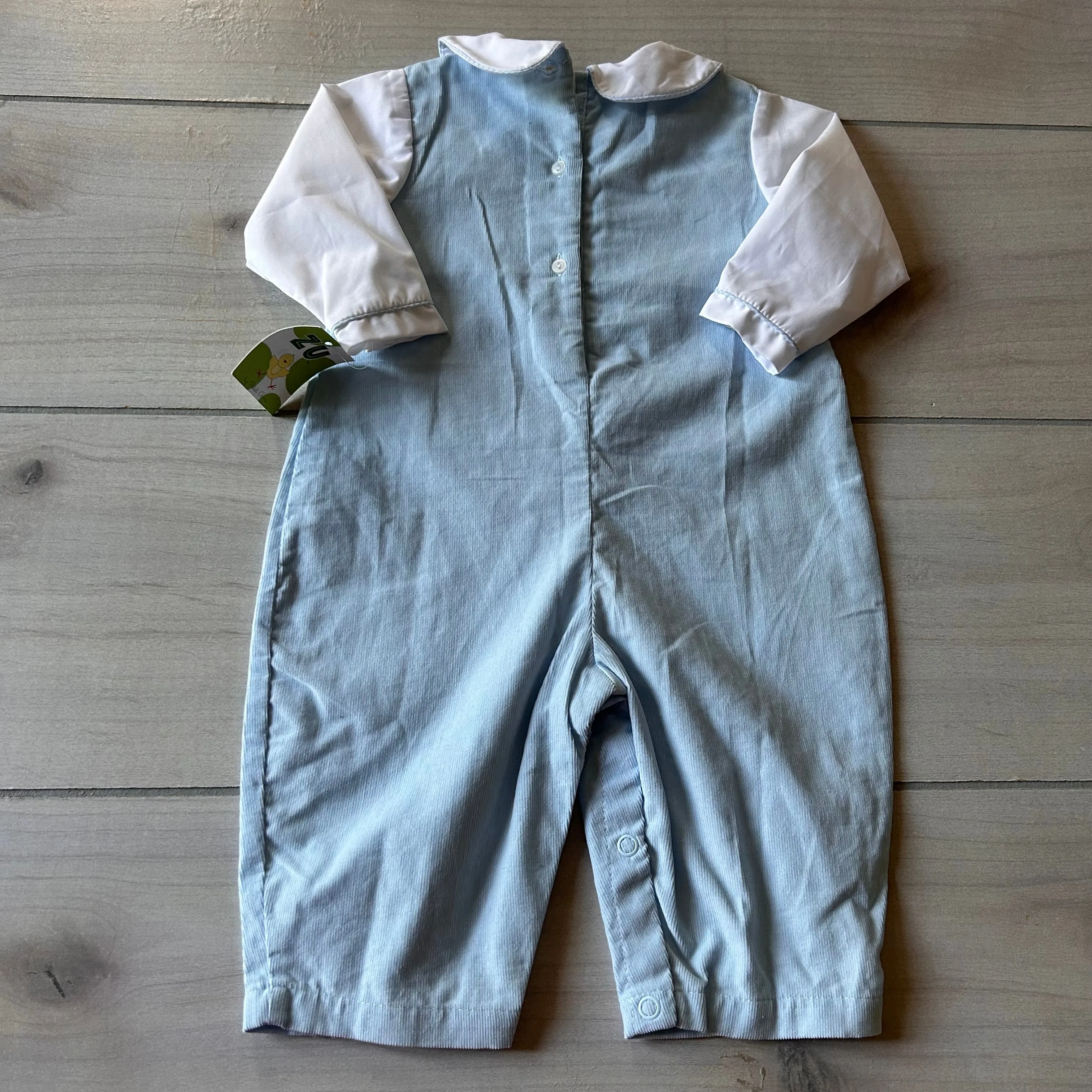 NWT Petit Ami Embroidered Football Romper