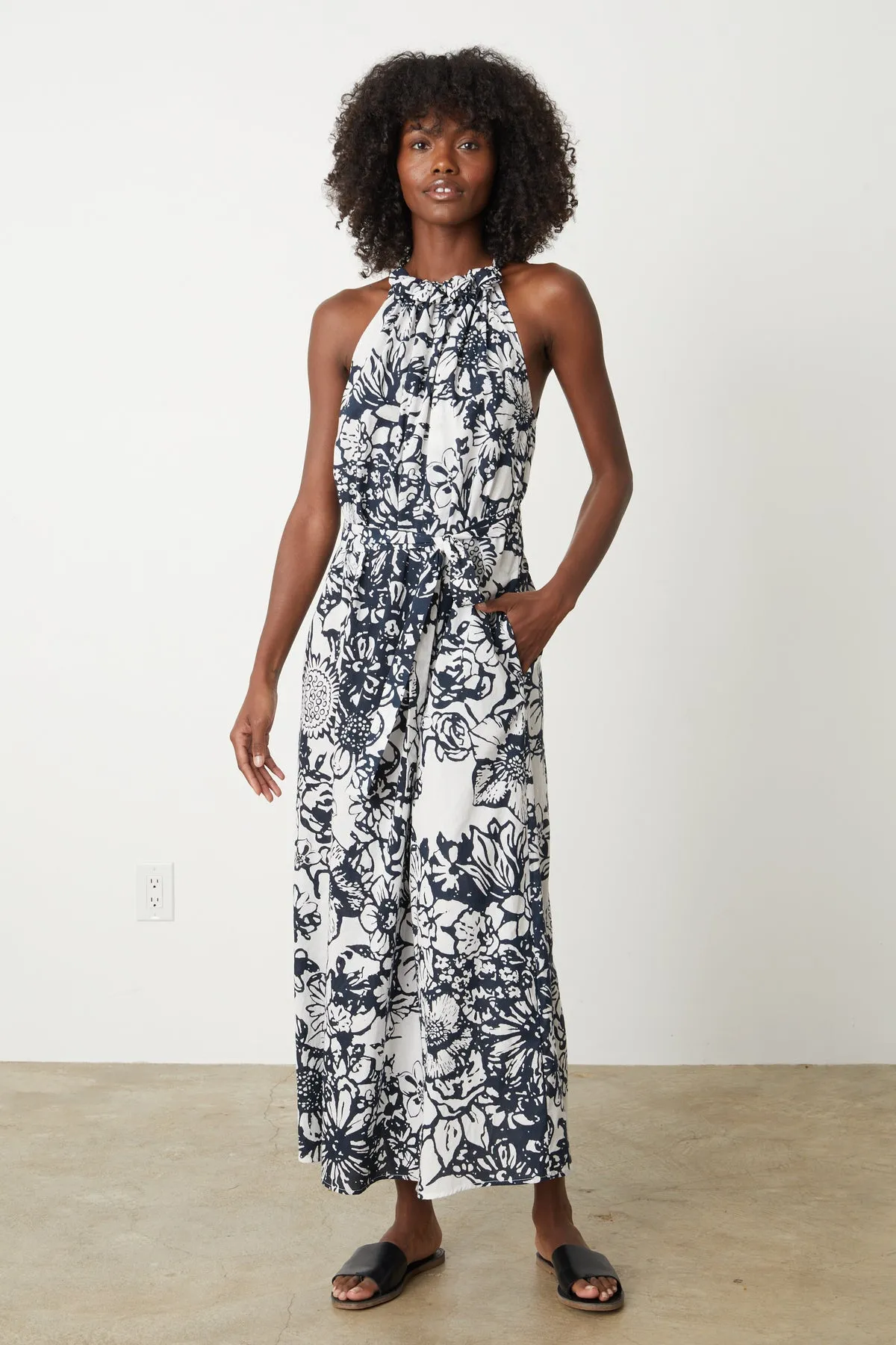 PENELOPE PRINTED MAXI DRESS