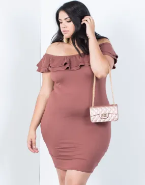 Plus Size Blair Ruffled Dress