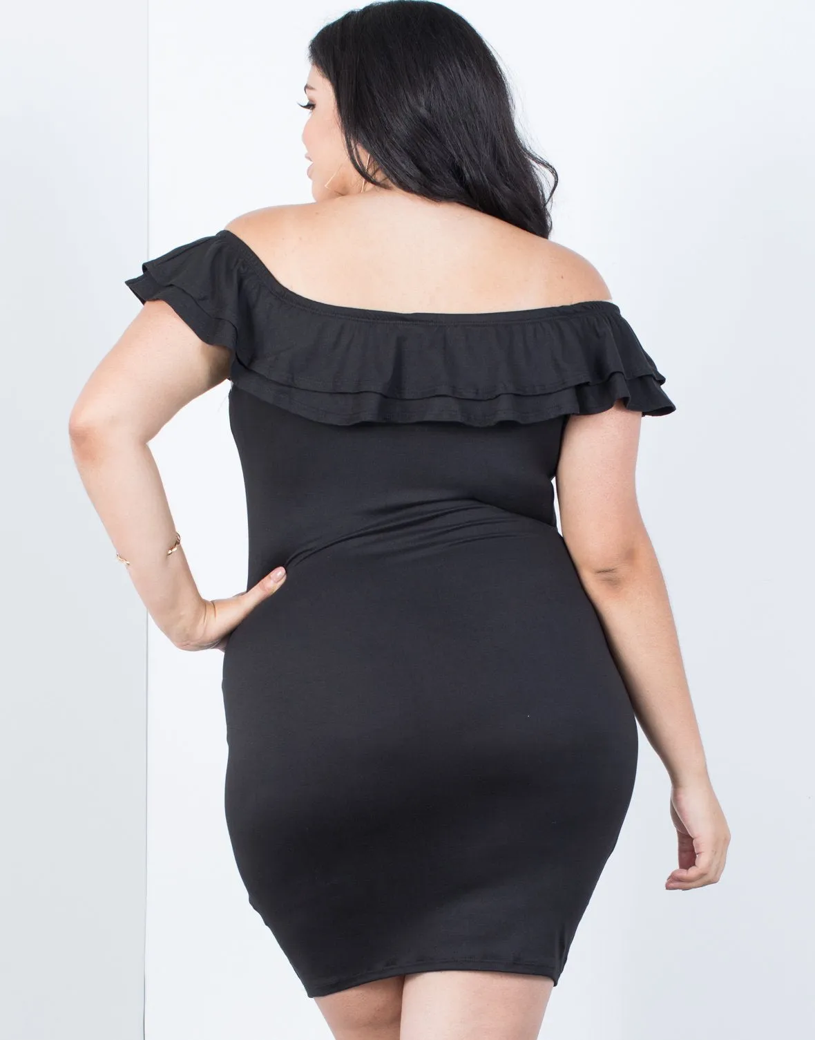 Plus Size Blair Ruffled Dress