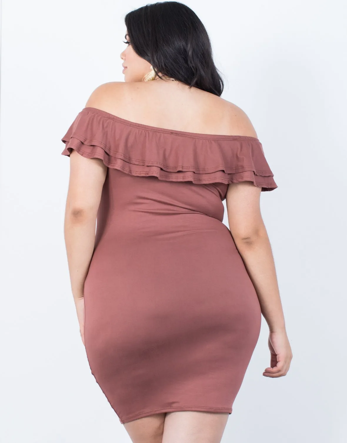 Plus Size Blair Ruffled Dress