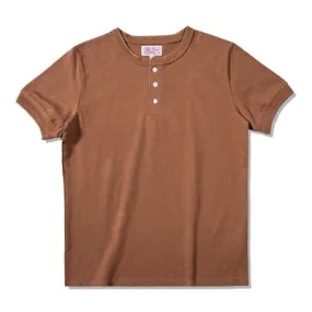 RED TORNADO COTTON HENLEY