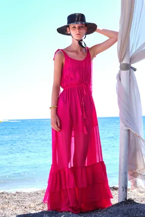 Ruffle Maxi Dress for Women