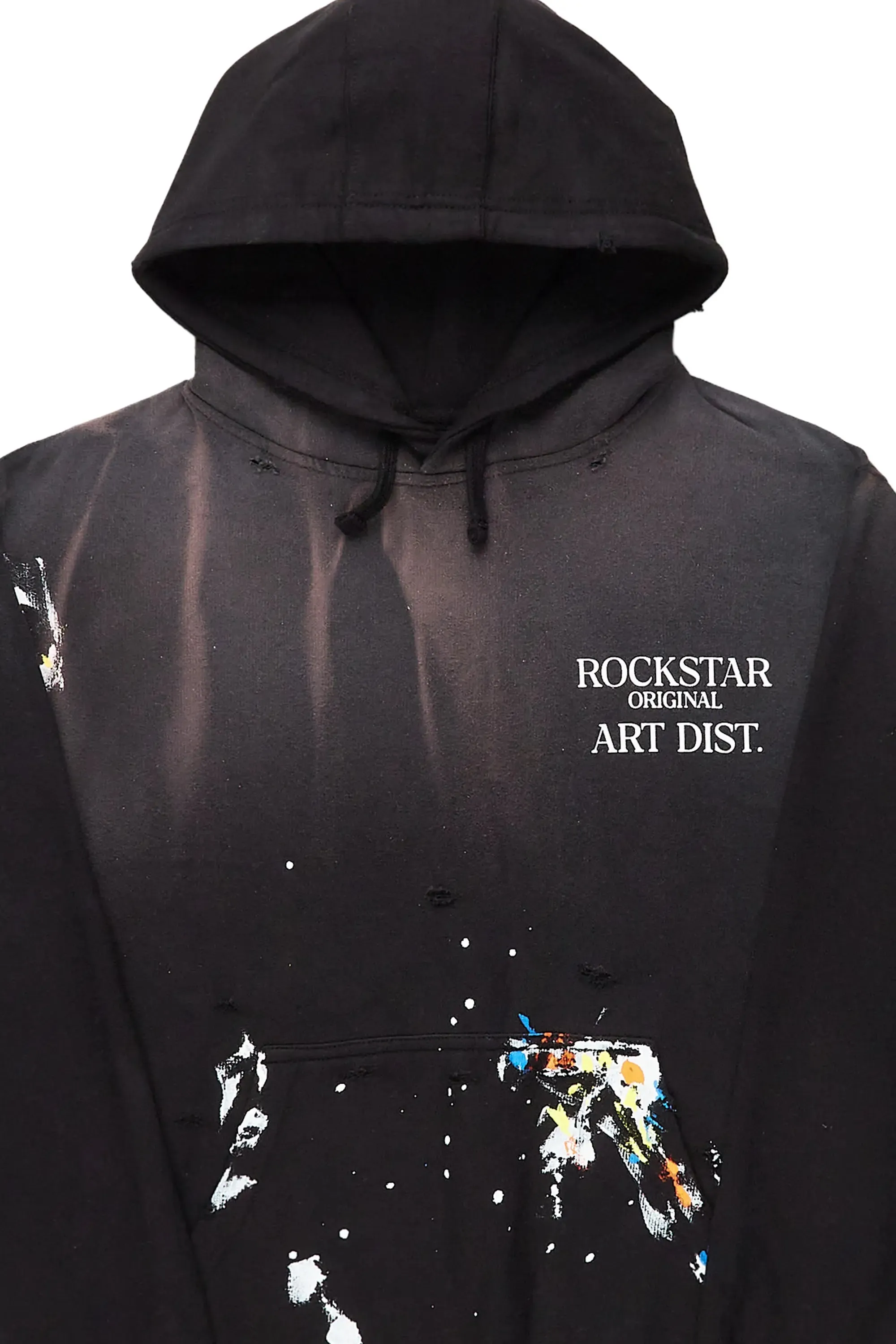 Ryker Black Graphic Hoodie