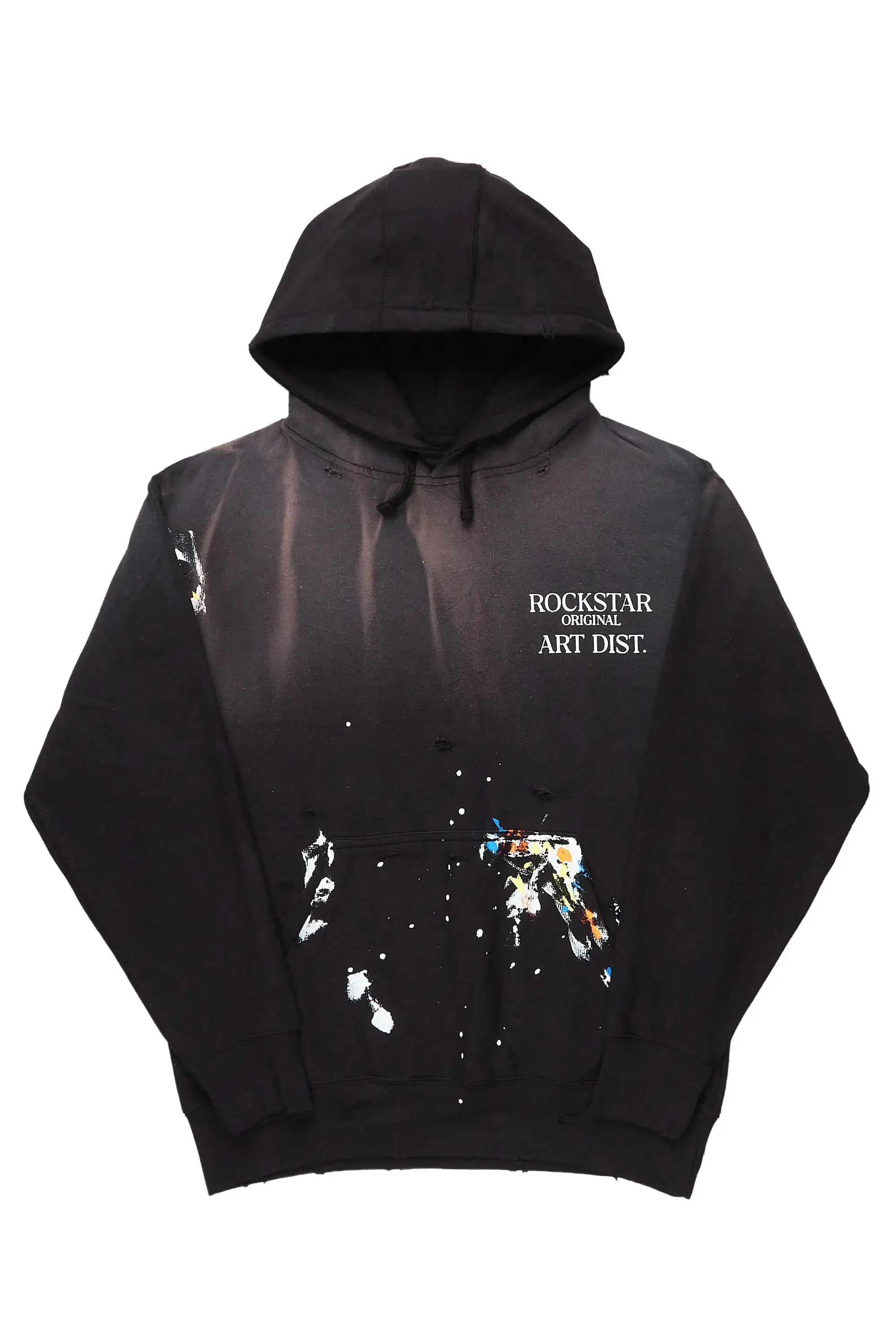 Ryker Black Graphic Hoodie