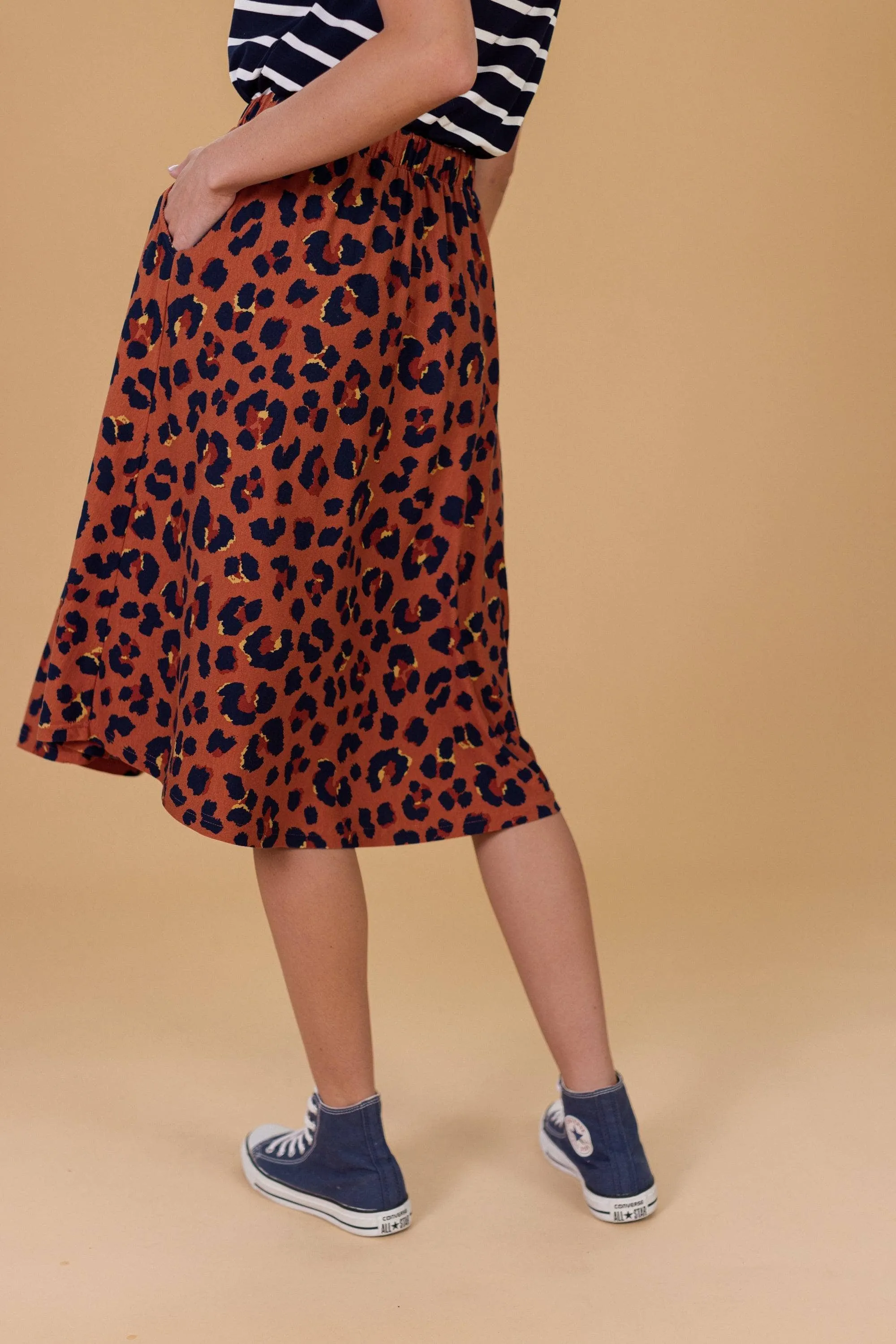 Skirt Serena Leopard