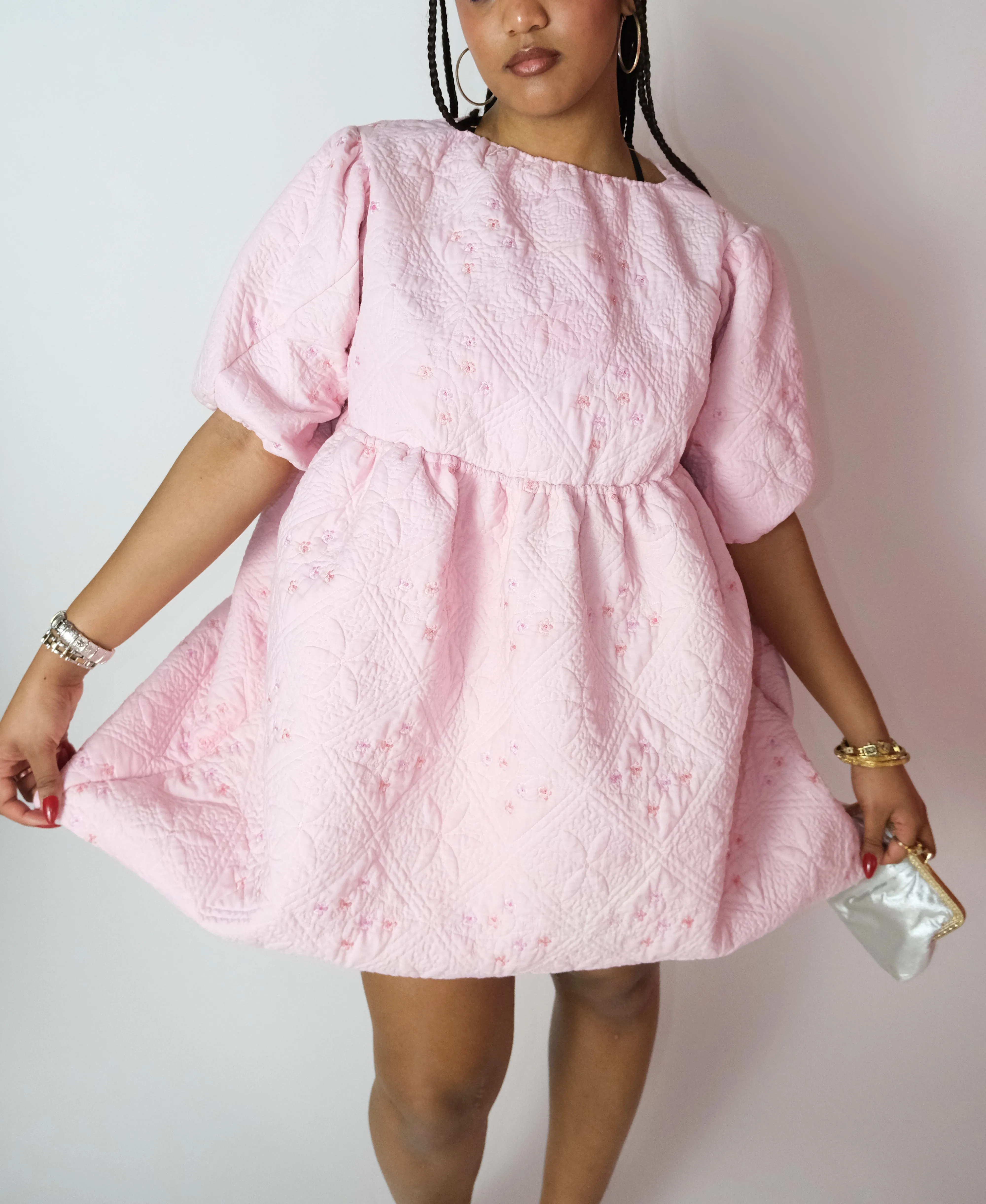 Strawberry Marshmallow Mini Dress (L)