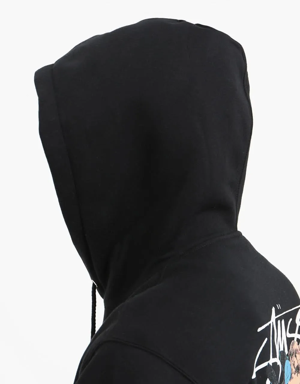 Stüssy ITP Roses Pullover Hoodie - Black