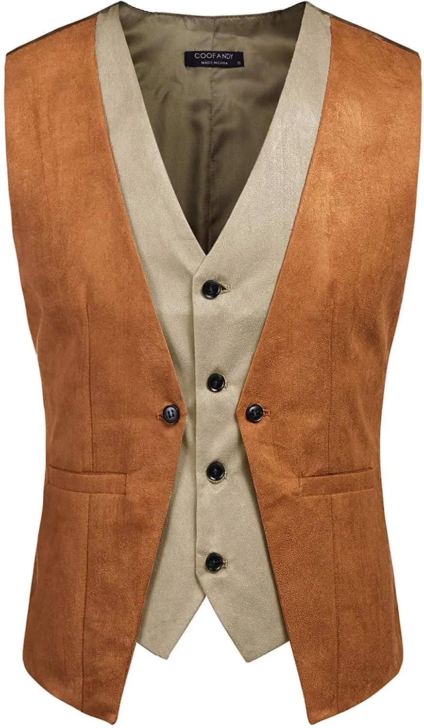 Suede Leather Vest (US Only)