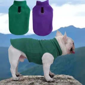 The Dog Face Frenchie Jacket Premium Fleece for Cold-Weather