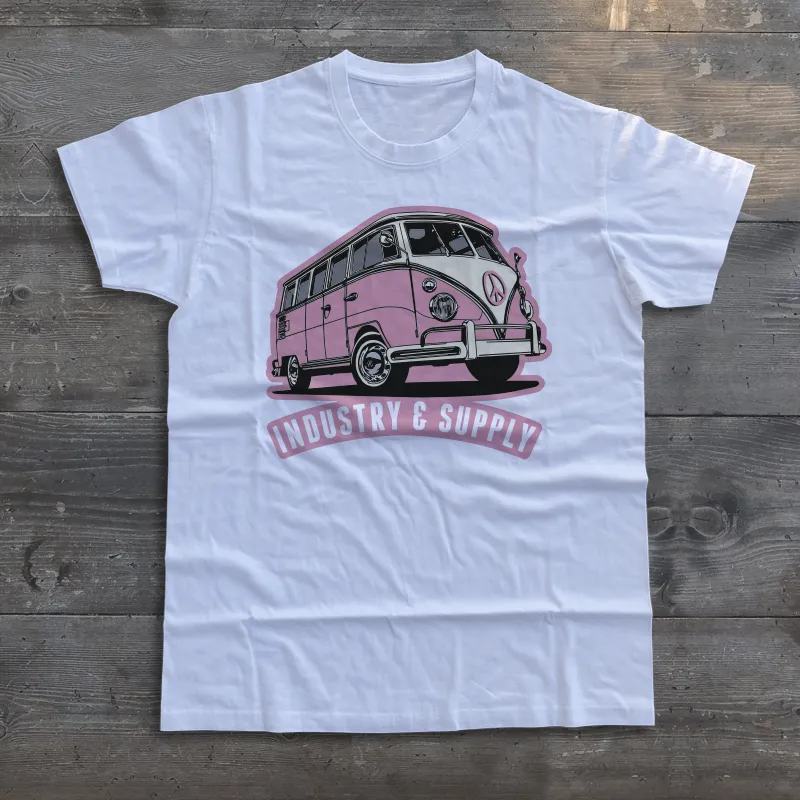 VOLKSWAGEN BUS BRAND T-SHIRT