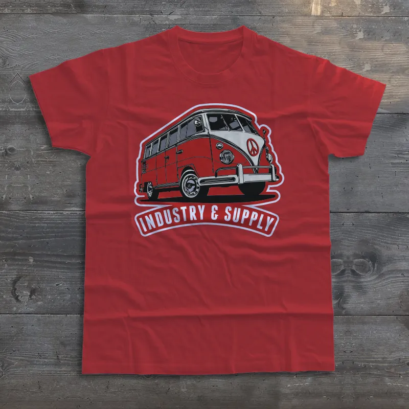 VOLKSWAGEN BUS BRAND T-SHIRT