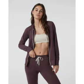 Vuori Women's Halo Performance Hoodie 2.0 in Elderberry Heather