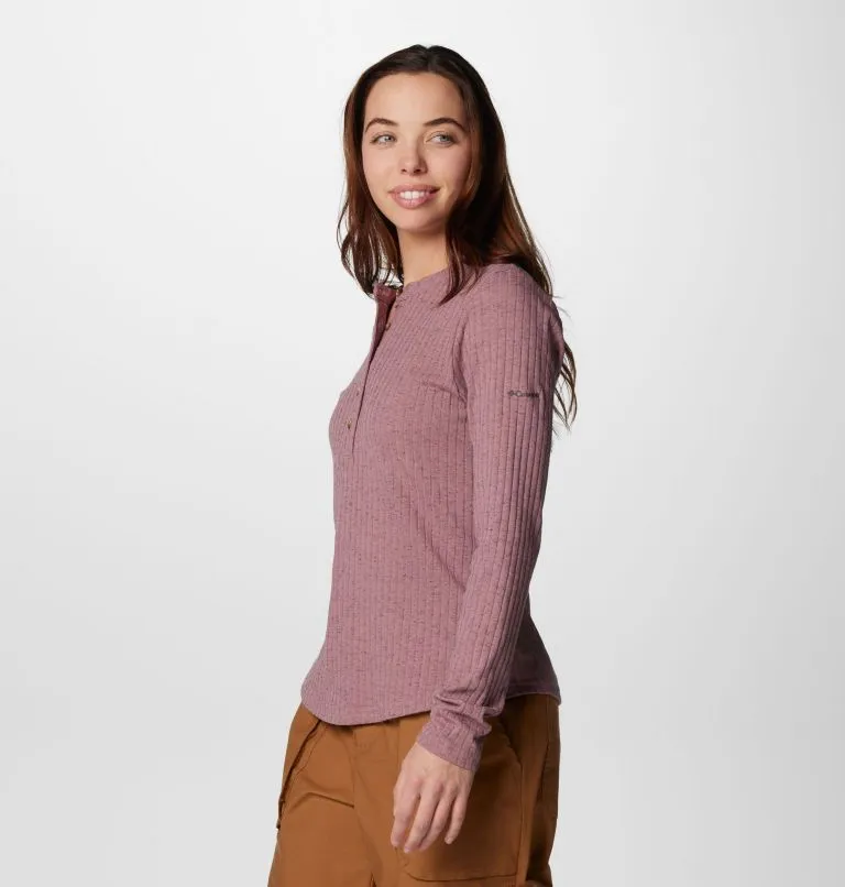 Women's Brea Falls Henley Long-Sleeve Shirt - Fig