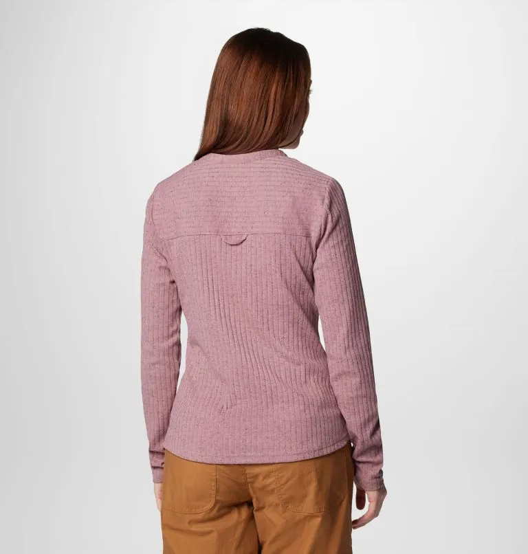 Women's Brea Falls Henley Long-Sleeve Shirt - Fig