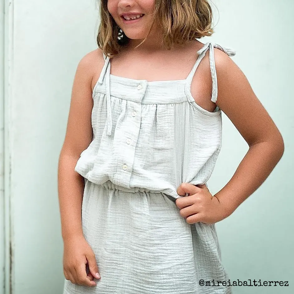 ZANZIBAR KIDS Top or Dress - Kid 3/12Y - Paper Sewing Pattern